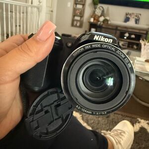 Nikon Black Digital Camera with 26x Optical Zoom